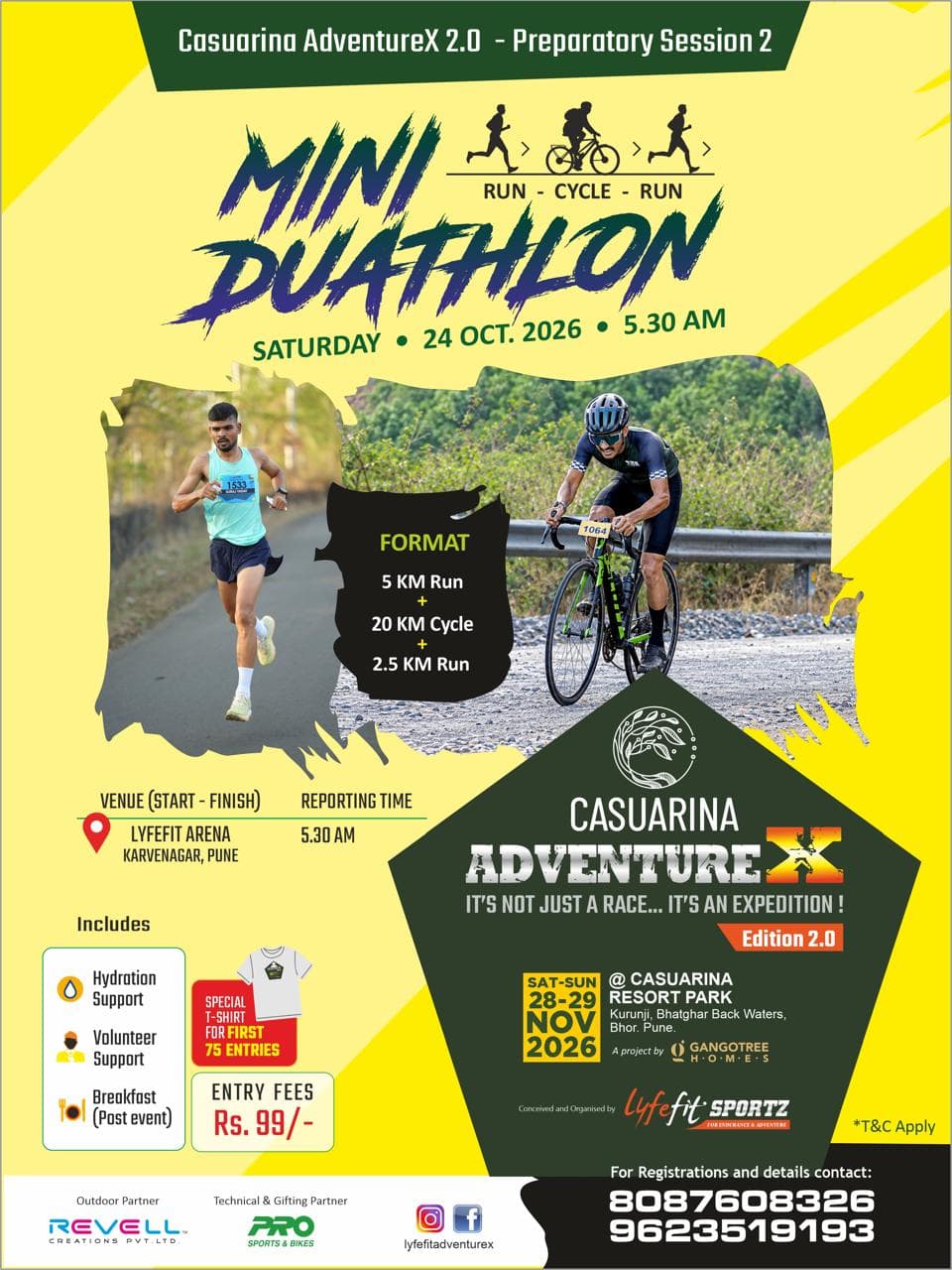 Mini Duathlon | Run-Cycle-Run - 2nd Preparation Session image 1
